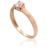 Diamond Sky Jewelry Auksinis žiedas su cirkoniais „Naujoji Klasika XV“