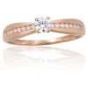Diamond Sky Jewelry Auksinis žiedas su cirkoniais „Juno Gold XXXVII“