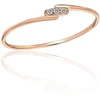 Diamond Sky Jewelry Auksinis žiedas su cirkoniais „Žėrinti Linija II“