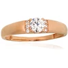 Diamond Sky Jewelry Auksinis žiedas su cirkoniais „Pure Light“