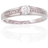 Diamond Sky Jewelry Auksinis žiedas su deimantais „Solitaras IX“