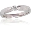 Diamond Sky Jewelry Auksinis žiedas su deimantais „Klasika Gold IV“
