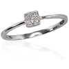 Diamond Sky Jewelry Auksinis žiedas su deimantais „Solitaras V“