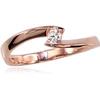 Diamond Sky Jewelry Auksinis žiedas su deimantais „Kometa IV“