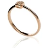 Diamond Sky Jewelry Auksinis žiedas su deimantais „Solitaras VI“
