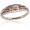 Diamond Sky Jewelry Auksinis žiedas su deimantais „Babylon V“