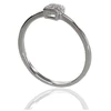 Diamond Sky Jewelry Auksinis žiedas su deimantais „Solitaras V“