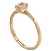 Diamond Sky Jewelry Auksinis žiedas su deimantais „Naujoji Klasika IV“