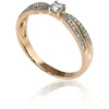 Diamond Sky Jewelry Auksinis žiedas su deimantais „Joanna IX“