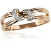 Diamond Sky Jewelry Auksinis žiedas su deimantais „Omega“