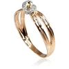 Diamond Sky Jewelry Auksinis žiedas su deimantais „Omega“