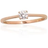 Diamond Sky Jewelry Auksinis žiedas su deimantais „Jos Akių Šviesa III“