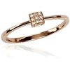 Diamond Sky Jewelry Auksinis žiedas su deimantais „Solitaras VI“
