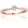 Diamond Sky Jewelry Auksinis žiedas su deimantais „Solitaras“