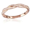 Diamond Sky Jewelry Auksinis žiedas su deimantais „Alpina“