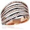 Diamond Sky Jewelry Auksinis žiedas su deimantais „Aukso Raštas“