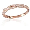 Diamond Sky Jewelry Auksinis žiedas su deimantais „Alpina“