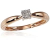Diamond Sky Jewelry Auksinis žiedas su deimantais „Solitaras II“
