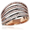 Diamond Sky Jewelry Auksinis žiedas su deimantais „Aukso Raštas“