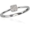 Diamond Sky Jewelry Auksinis žiedas su deimantais „Solitaras V“