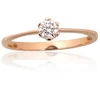 Diamond Sky Jewelry Auksinis žiedas su deimantais „Jos Akių Šviesa“