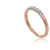 Diamond Sky Jewelry Auksinis žiedas su deimantais „Auksinė Meilė X“