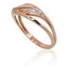 Diamond Sky Jewelry Auksinis žiedas su deimantais „Arianna“