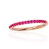 Diamond Sky Jewelry Auksinis žiedas su rubinais „Leticia II“