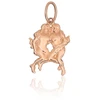Diamond Sky Jewelry Auksinis zodiako ženklo pakabukas „Dvyniai III“