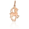 Diamond Sky Jewelry Auksinis zodiako ženklo pakabukas „Ožiaragis V“