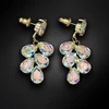 Diamond Sky Jewelry Auskarai „Amber II (Aurora Borealis)“ su Preciosa® kristalais
