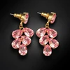 Diamond Sky Jewelry Auskarai „Amber II (Light Rose)“ su Preciosa® kristalais