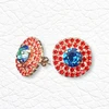 Diamond Sky Jewelry Auskarai „Andrea (Bermuda Mėlyna)“ su Swarovski® kristalais