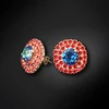 Diamond Sky Jewelry Auskarai „Andrea (Bermuda Mėlyna)“ su Swarovski® kristalais