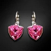 Diamond Sky Jewelry Auskarai „Bermuda Triangle (Rose)“ su Swarovski® kristalais