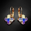 Diamond Sky Jewelry Auskarai „Byzantine Cross (Aurora Borealis)“ su Swarovski® kristalais