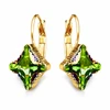 Diamond Sky Jewelry Auskarai „Byzantine Cross (Peridot Scarabaeus Žalias)“ su Swarovski® kristalais