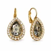 Diamond Sky Jewelry Auskarai „Celestial Drop (Gold Patina)“ su Swarovski® kristalais