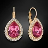 Diamond Sky Jewelry Auskarai „Celestial Drop (Rose)“ su Swarovski® kristalais