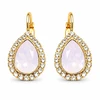 Diamond Sky Jewelry Auskarai „Celestial Drop (Rose Vanduo Opal)“ su Swarovski® kristalais