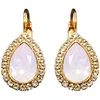 Diamond Sky Jewelry Auskarai „Celestial Drop (Rose Vanduo Opal)“ su Swarovski® kristalais