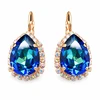 Diamond Sky Jewelry Auskarai „Celestial Drop III (Bermuda Mėlyna)“ su Swarovski® kristalais