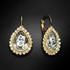 Diamond Sky Jewelry Auskarai „Celestial Drop (Sidabrinis Patina)“ su Swarovski® kristalais