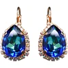 Diamond Sky Jewelry Auskarai „Celestial Drop III (Bermuda Mėlyna)“ su Swarovski® kristalais
