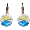Diamond Sky Jewelry Auskarai „Clarice II (Aurora Borealis)“ su Swarovski® kristalais