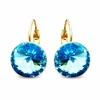 Diamond Sky Jewelry Auskarai „Clarice II (Aquamarine Mėlyna)“ su Swarovski® kristalais