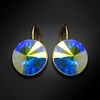 Diamond Sky Jewelry Auskarai „Clarice II (Aurora Borealis)“ su Swarovski® kristalais