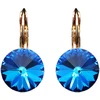 Diamond Sky Jewelry Auskarai „Clarice II (Bermuda Mėlyna)“ su Swarovski® kristalais