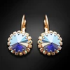 Diamond Sky Jewelry Auskarai „Clarice IX (Sapphire Shimmer)“ su Swarovski® kristalais