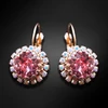 Diamond Sky Jewelry Auskarai „Clarice IX (Light Rose)“ su Swarovski® kristalais